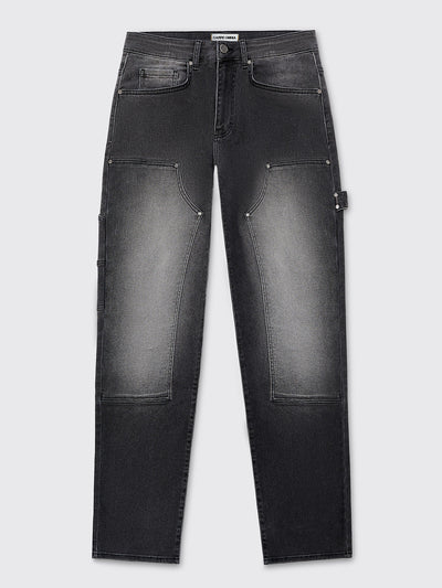 Carpenter-Jeans in verwaschenem Grau