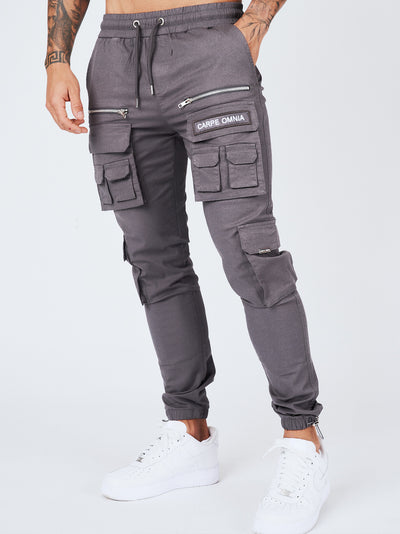 Dark Grey Cargo Pants V2